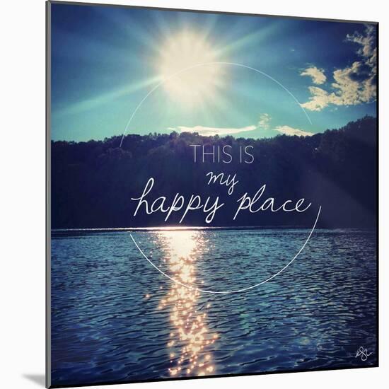 This Is My Happy Place 3-Kimberly Glover-Mounted Giclee Print