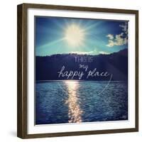 This Is My Happy Place 3-Kimberly Glover-Framed Giclee Print