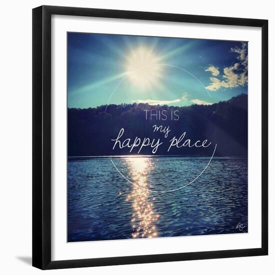 This Is My Happy Place 3-Kimberly Glover-Framed Giclee Print