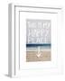 This Is My Happy Place (Beach)-Leah Flores-Framed Giclee Print