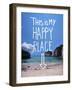 This Is My Happy Place-Kimberly Glover-Framed Giclee Print