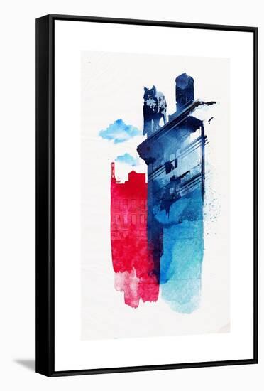 This Is My Town-Robert Farkas-Framed Stretched Canvas