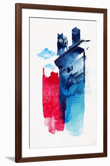 This Is My Town-Robert Farkas-Framed Art Print