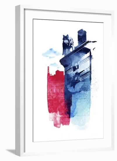 This Is My Town-Robert Farkas-Framed Giclee Print