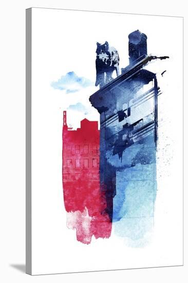 This Is My Town-Robert Farkas-Stretched Canvas