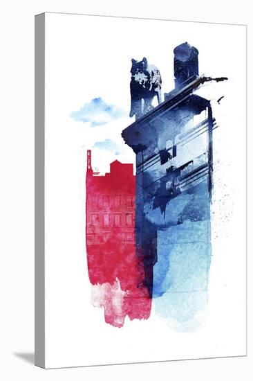 This Is My Town-Robert Farkas-Stretched Canvas