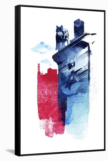 This Is My Town-Robert Farkas-Framed Stretched Canvas