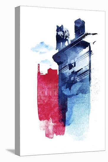 This Is My Town-Robert Farkas-Stretched Canvas