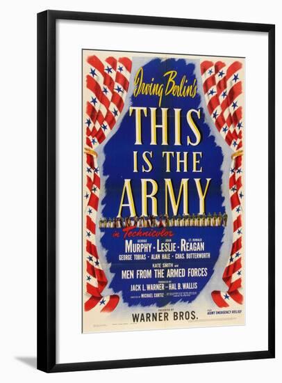 This Is the Army, 1943, Directed by Michael Curtiz-null-Framed Giclee Print