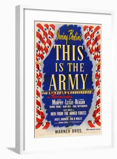 This Is the Army, 1943, Directed by Michael Curtiz-null-Framed Giclee Print