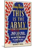 This Is the Army, 1943, Directed by Michael Curtiz-null-Mounted Giclee Print