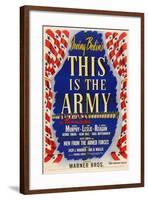 This Is the Army, 1943, Directed by Michael Curtiz-null-Framed Giclee Print