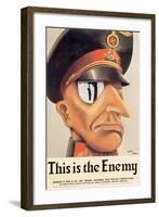 This Is The Enemy-Karl Koehler and Victor Ancona-Framed Art Print