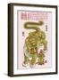 This is the Guardian Tiger Who Protects the Treasures of the Chinese-null-Framed Art Print