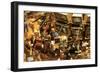 This Is the Interior of the New York Stock Exchange on Wall Street-null-Framed Premium Photographic Print
