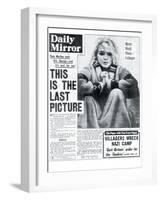 This is the Last Picture-null-Framed Photographic Print