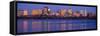 This Is the State Capitol and Skyline Along the Charles River-null-Framed Stretched Canvas