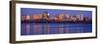 This Is the State Capitol and Skyline Along the Charles River-null-Framed Photographic Print