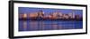 This Is the State Capitol and Skyline Along the Charles River-null-Framed Photographic Print