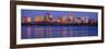 This Is the State Capitol and Skyline Along the Charles River-null-Framed Photographic Print