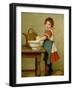 This Is the Way We Wash Our Clothes-George Dunlop Leslie-Framed Giclee Print