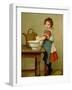 This Is the Way We Wash Our Clothes-George Dunlop Leslie-Framed Giclee Print
