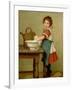 This Is the Way We Wash Our Clothes-George Dunlop Leslie-Framed Giclee Print