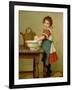 This Is the Way We Wash Our Clothes-George Dunlop Leslie-Framed Giclee Print