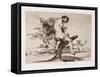 This is worse-Francisco Jose de Goya y Lucientes-Framed Stretched Canvas