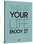 This Is Your Life Blue-NaxArt-Stretched Canvas