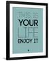 This Is Your Life Blue-NaxArt-Framed Art Print