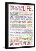 This Is Your Life-null-Framed Poster