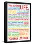 This Is Your Life-null-Framed Poster