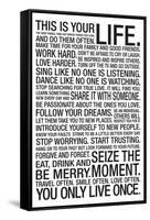 This Is Your Life-null-Framed Stretched Canvas