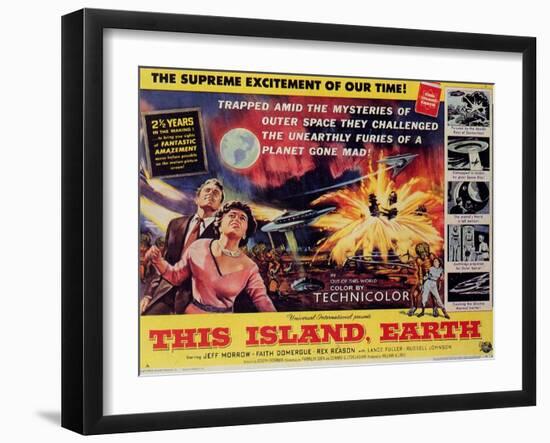 This Island Earth, 1954-null-Framed Art Print