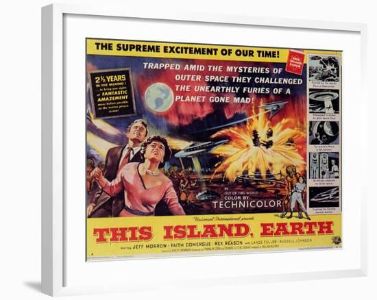 This Island Earth, 1954-null-Framed Art Print