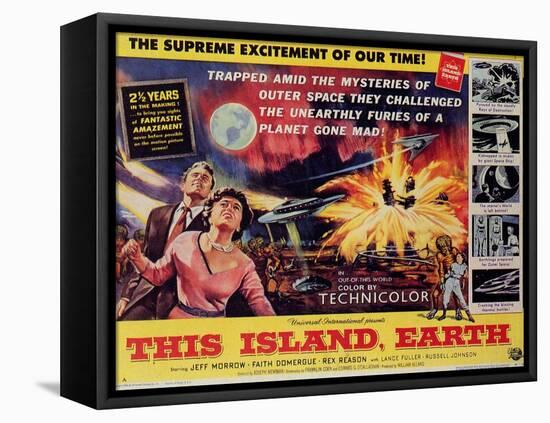 This Island Earth, 1954-null-Framed Stretched Canvas