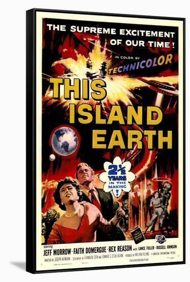 This Island Earth, 1954-null-Framed Stretched Canvas