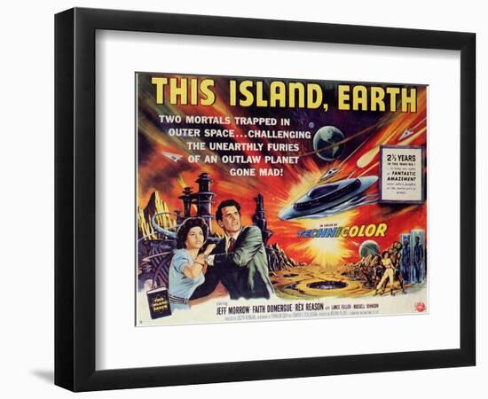 This Island Earth, 1954-null-Framed Art Print