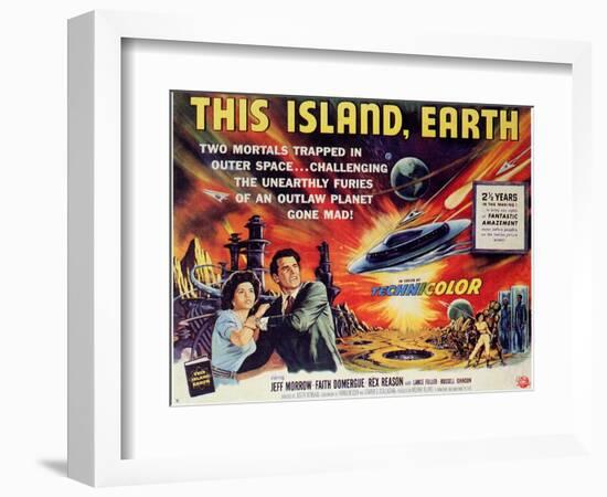 This Island Earth, 1954-null-Framed Art Print