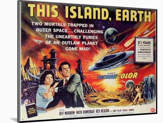 This Island Earth, 1954-null-Mounted Art Print