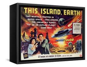 This Island Earth, 1954-null-Framed Stretched Canvas