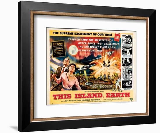 This Island Earth, 1954-null-Framed Art Print