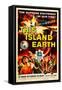 THIS ISLAND EARTH, Faith Domergue, Rex Reason, Jeff Morrow, 1955-null-Framed Stretched Canvas