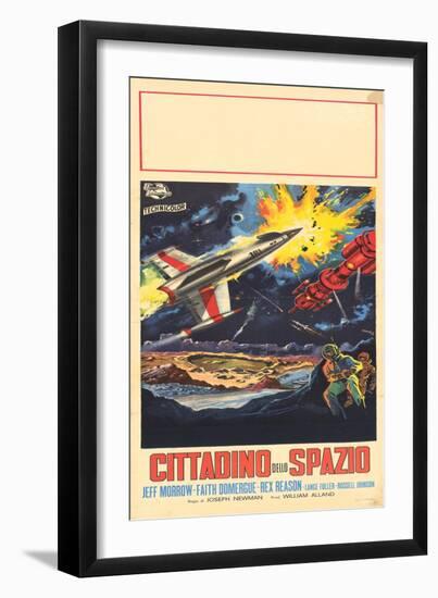 This Island Earth, Italian Movie Poster, 1954-null-Framed Art Print