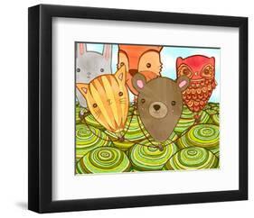 This Journey Together-My Zoetrope-Framed Art Print
