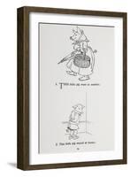 This Little Pig Went To Market - Nursery Rhyme-Arthur Rackham-Framed Giclee Print