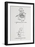 This Little Pig Went To Market - Nursery Rhyme-Arthur Rackham-Framed Giclee Print