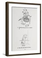 This Little Pig Went To Market - Nursery Rhyme-Arthur Rackham-Framed Giclee Print