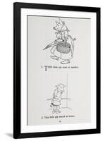 This Little Pig Went To Market - Nursery Rhyme-Arthur Rackham-Framed Giclee Print